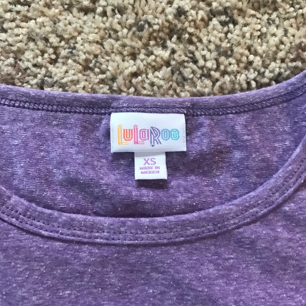 Lularoe Lavender XS Gigi - Picture 4 of 4